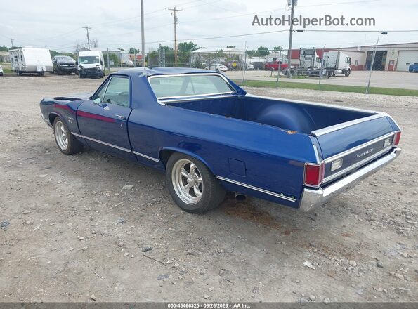136800L207038     1970 CHEVROLET EL Синий Задняя левая четверть