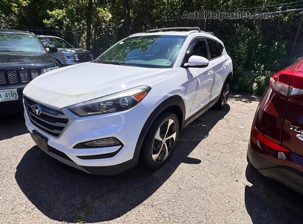 KM8J3CA27HU466795 2017 HYUNDAI TUCSON White უკანა მარცხენა