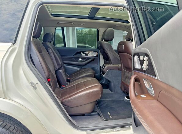 4JGFF8GE1LA218323 2020 MERCEDES-BENZ GLS White Вид ззаду