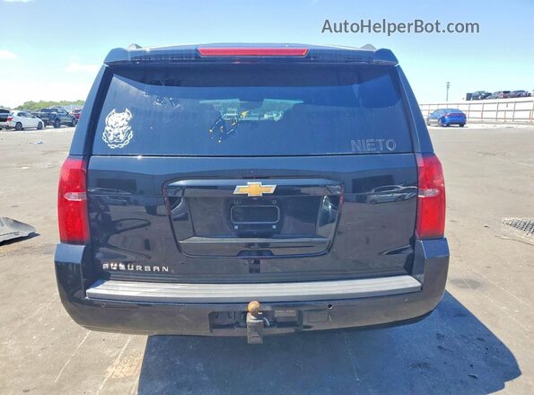 1GNSKHKC5JR253389 2018 CHEVROLET SUBURBAN Black Widok wnętrza z przodu