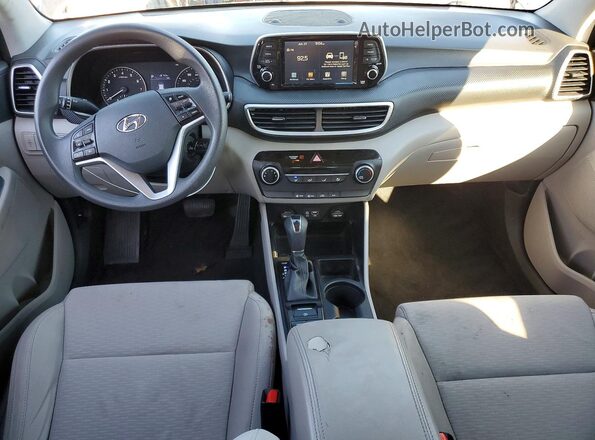 KM8J2CA45LU173152 2020 HYUNDAI TUCSON Серый Вид щитка приборов