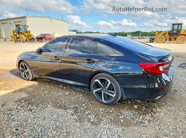 1HGCV1F36JA242827 2018 HONDA ACCORD Black 