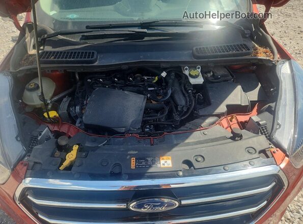 1FMCU9GD1KUA51688 2019 FORD ESCAPE Red 