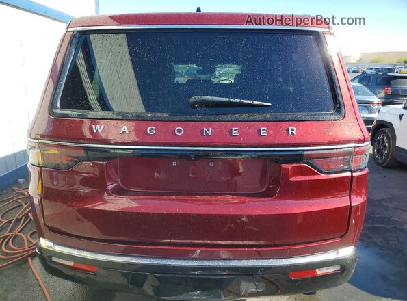 1C4SJVBP4SS514518 2025 JEEP WAGONEER Red Սալոնի դիմացի տեսք