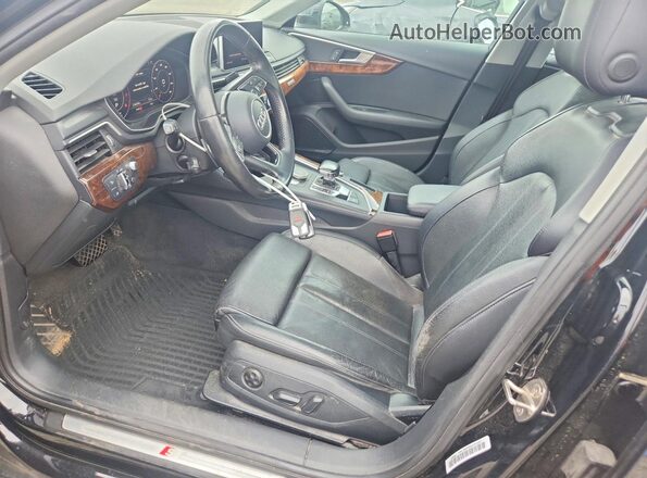 WAUFNAF47HN063264 2017 AUDI A4 Black Dashboard view