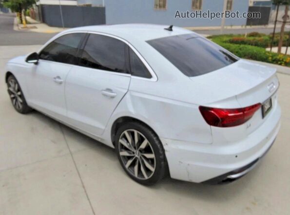 WAUBBAF4XMA016898 2021 AUDI A4 White Front view