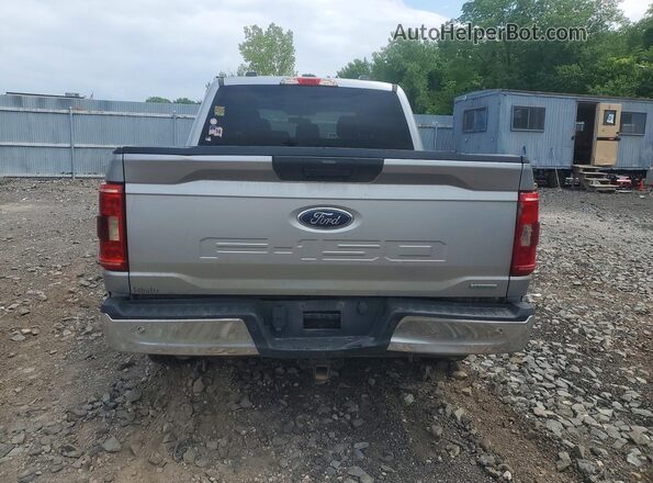 1FTEW1EP7MKE21028 2021 FORD F150 Silver 