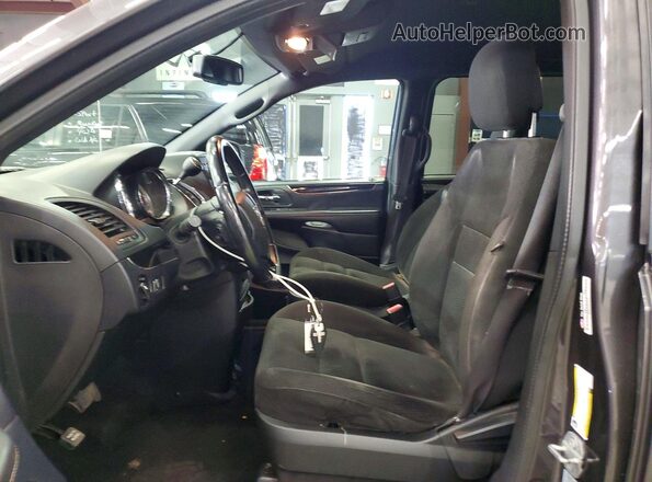 2C4RDGBG7HR562588 2017 DODGE GRAND Серый Вид панели приборов