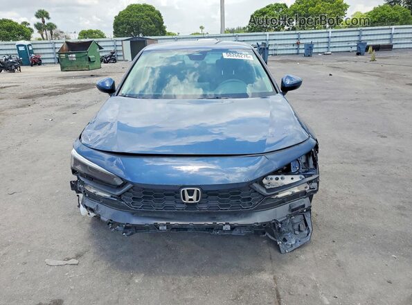 2HGFE2F26SH574120 2025 HONDA CIVIC Blue Вид ззаду