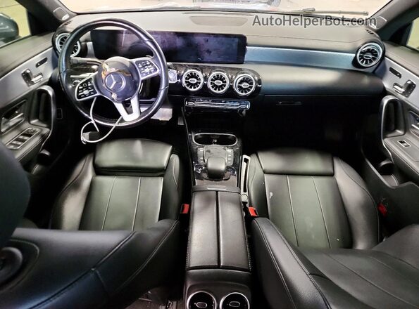 W1K5J4HBXMN216811 2021 MERCEDES-BENZ CLA-CLASS Gray ხელსაწყოთა პანელის ხედი