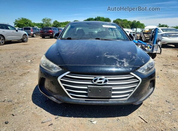 5NPD84LF5JH270976 2018 HYUNDAI ELANTRA Black Rear view