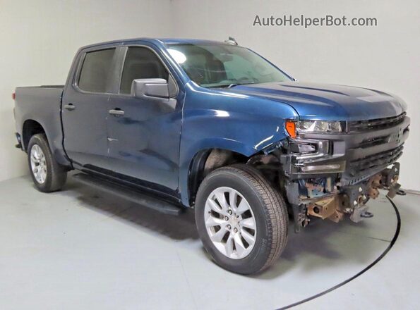 3GCPWBEH6LG171696 2020 CHEVROLET SILVERADO Blue Հետևի ձախ