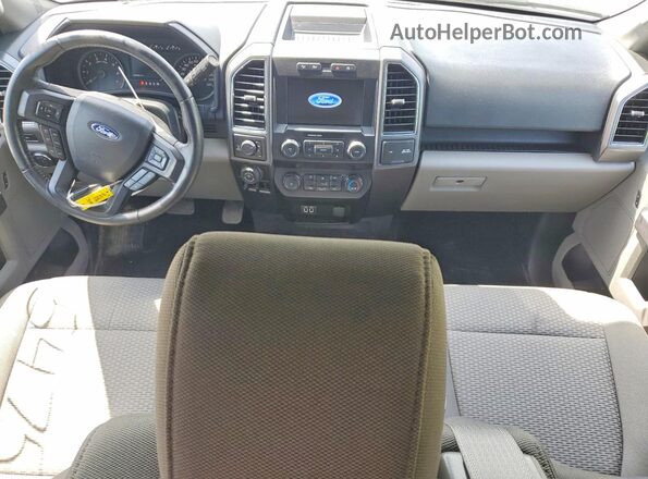 1FTEW1E48KFC20962 2019 FORD F150 Black Vista del cuadro de instrumentos