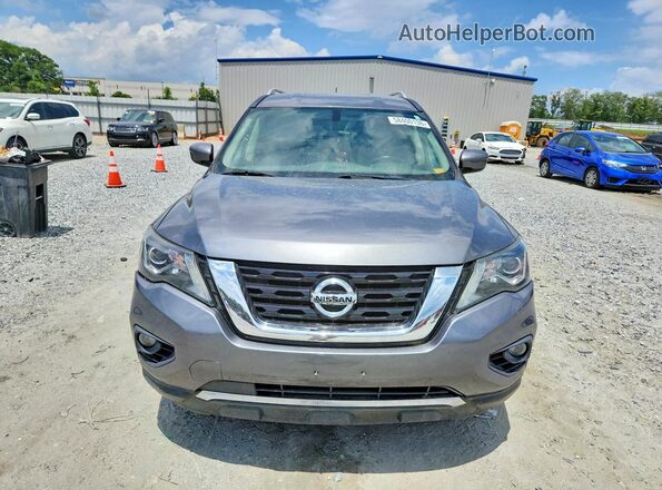 5N1DR2MM0JC663273 2018 NISSAN PATHFINDER Gray Widok z tyłu
