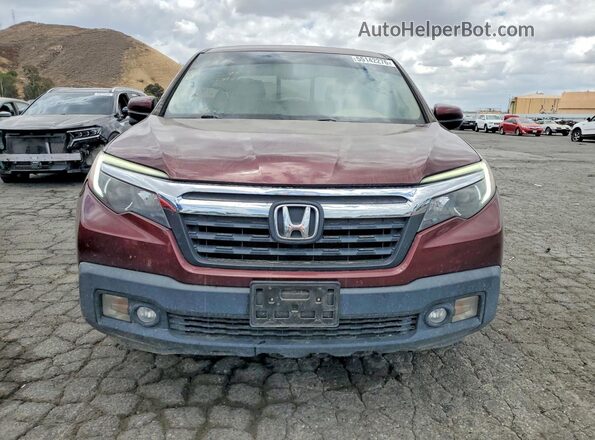 5FPYK2F62KB005202 2019 HONDA RIDGELINE Maroon Հետևի տեսք