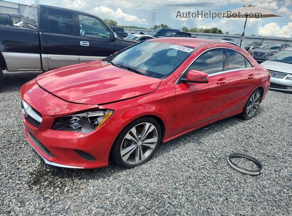 WDDSJ4EB4JN510367 2018 MERCEDES-BENZ CLA-CLASS Красный Задняя левая четверть