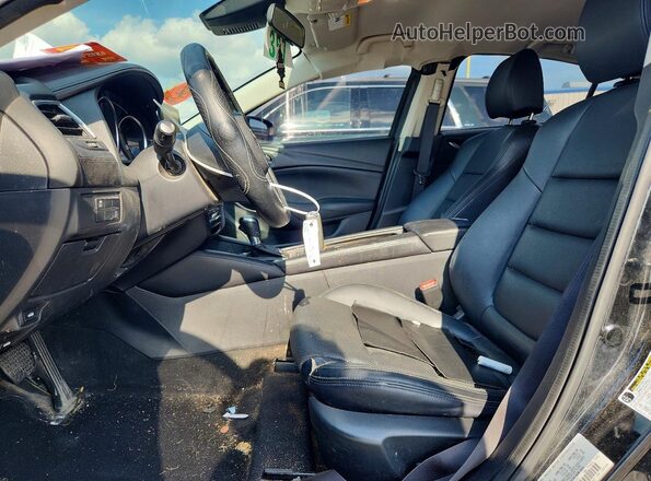JM1GL1V5XH1112987 2017 MAZDA 6 Black Widok deski rozdzielczej