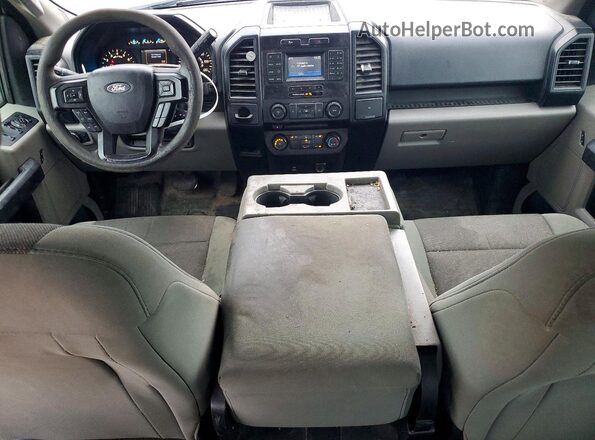 1FTEX1C85GFC00341 2016 FORD F150 White Սարքավորումների վահանակի տեսք