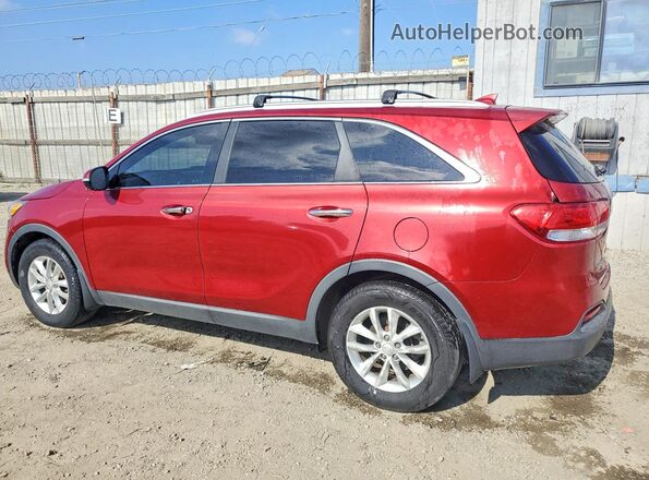 5XYPG4A34GG147470 2016 KIA SORENTO Red 