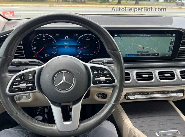 4JGFF5KE2LA179134 2020 MERCEDES-BENZ GLS-CLASS Black Вид панелі приладів