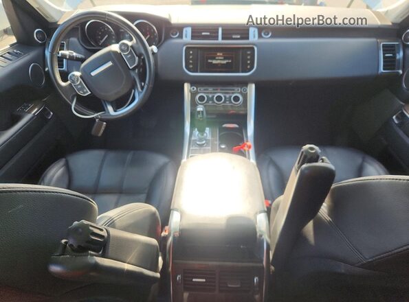SALWG2PF7GA112948 2016 LAND ROVER RANGE White ხელსაწყოთა პანელის ხედი