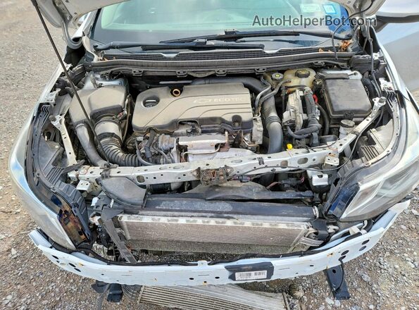 1G1BE5SM9H7235340 2017 CHEVROLET CRUZE Silver ძრავის განყოფილების ხედი