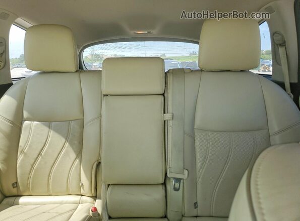 5N1DL0MM4HC554931 2017 INFINITI QX60 Белый Вид задней части салона