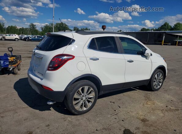 KL4CJESB7KB917041 2019 BUICK ENCORE Белый Передняя правая четверть