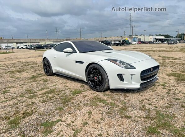 SAJWA6AT3H8K43691 2017 JAGUAR F-TYPE White Задня ліва чверть