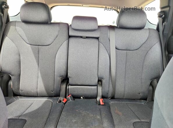 5NMS23AD3KH012328 2019 HYUNDAI SANTA Blue Rear interior view