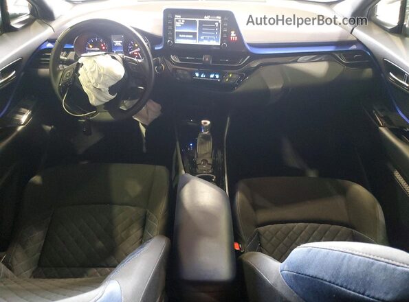 JTNKHMBX6L1085861 2020 TOYOTA C-HR White ხელსაწყოთა პანელის ხედი