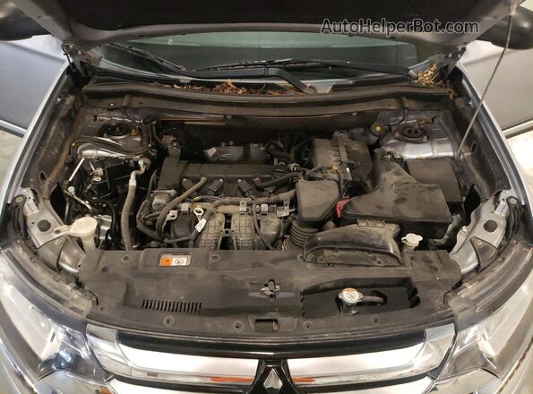 JA4AZ3A38GZ019013 2016 MITSUBISHI OUTLANDER Gray 