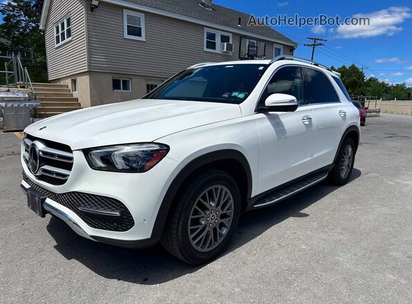 4JGFB5KB8MA395671 2021 MERCEDES-BENZ GLE White უკანა მარცხენა