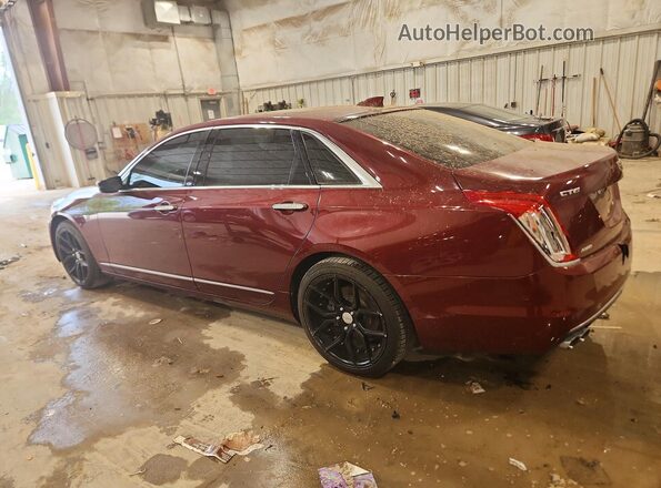 1G6KF5RS1GU158166 2016 CADILLAC CT6 Red უკანა მარჯვენა