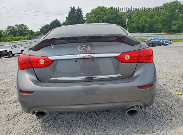 JN1EV7AP0HM731790 2017 INFINITI Q50 Gray Widok wnętrza z przodu