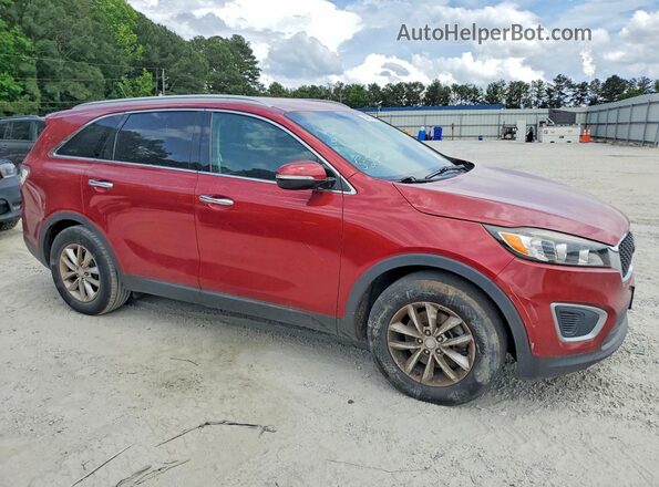 5XYPG4A55HG217383 2017 KIA SORENTO Red წინა ხედი