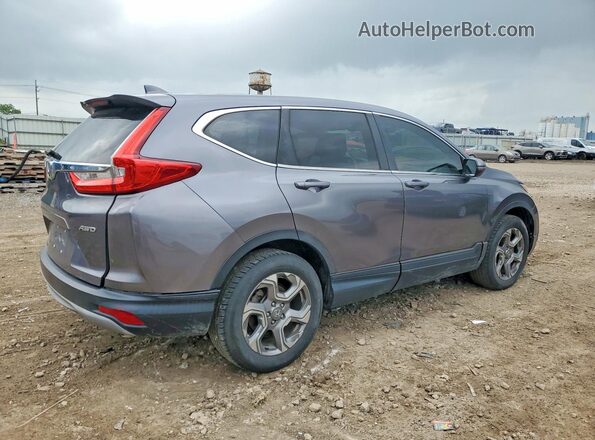 7FARW2H80JE088390 2018 HONDA CR-V Gray წინა მარჯვენა