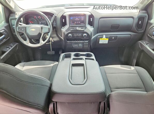 3GCPWBEK1LG355858 2020 CHEVROLET SILVERADO White Widok zestawu wskaźników