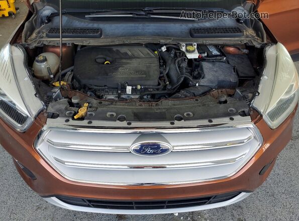 1FMCU9JD4HUC08499 2017 FORD ESCAPE Orange 