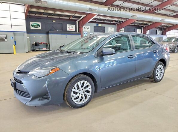 2T1BURHE9KC127937 2019 TOYOTA COROLLA Gray 