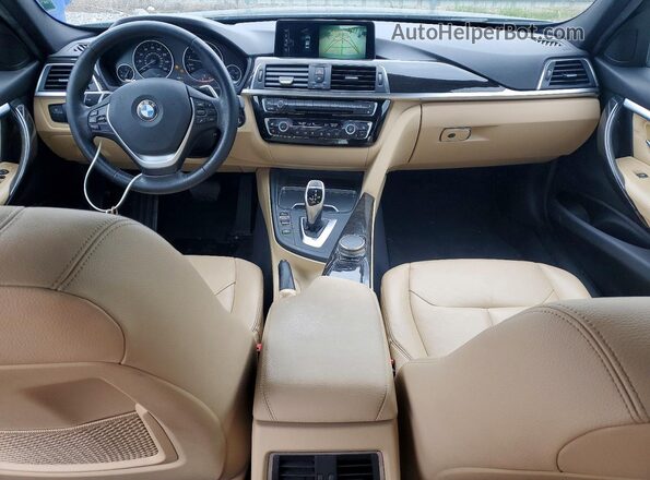 WBA8B9G37HNU54906 2017 BMW 3 SERIES Серый Вид щитка приборов