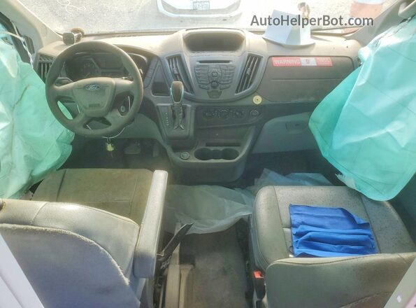 1FTYE2CM7KKB36342 2019 FORD TRANSIT White Вид щитка приладів