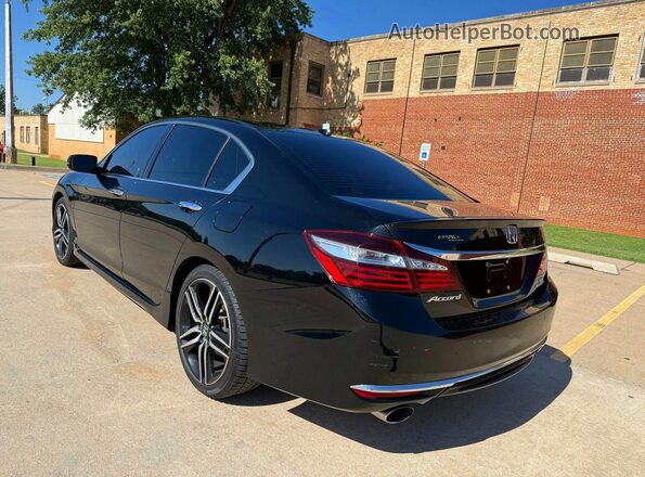 1HGCR3F95GA030921 2016 HONDA ACCORD Black 