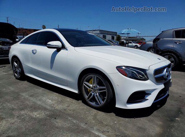 WDD1J6FB5JF015384 2018 MERCEDES-BENZ E-CLASS White Vista frontal