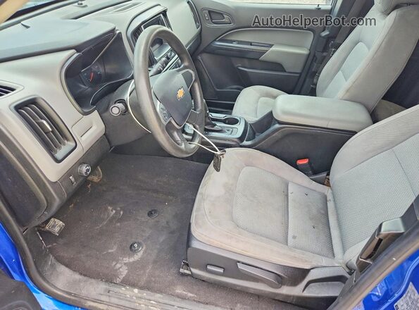 1GCHSBEA4L1123194 2020 CHEVROLET COLORADO Blue Dashboard view