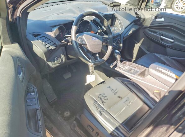 1FMCU9HDXKUA98698 2019 FORD ESCAPE Black Widok zestawu wskaźników