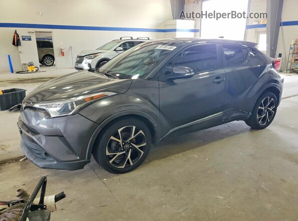 NMTKHMBX5KR068845 2019 TOYOTA C-HR Gray Задня ліва чверть