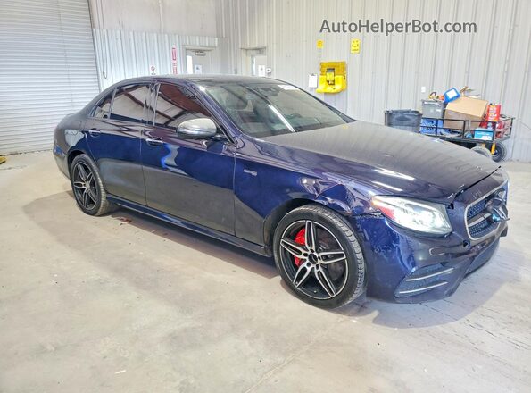 WDDZF6EB7JA312448 2018 MERCEDES-BENZ E-CLASS Blue Vista frontal