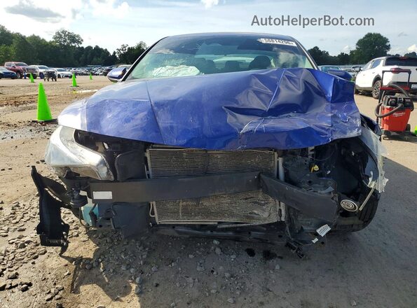 5NPLM4AG4MH046346 2021 HYUNDAI ELANTRA Синий Вид спереди