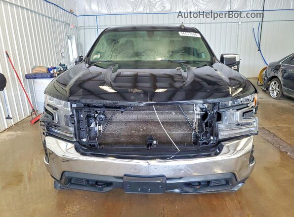 1GCRYDED4LZ201709 2020 CHEVROLET SILVERADO Black Vista trasera